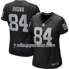 Maillot Femme Oakland Raiders Antonio Brown 84 Nike Noir 